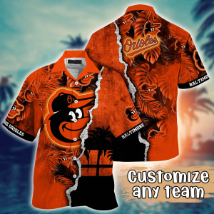 Baltimore Orioles MLB Hawaiian Shirt Custom Beer Gardens KLA Shirt