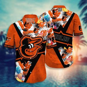 Baltimore Orioles MLB Hawaiian Shirt Sea Breeze KLA Shirt