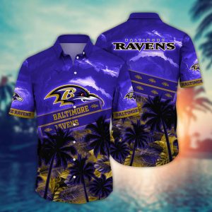 Baltimore Ravens NFL Hawaiian Shirt Breezy KLA Shirt