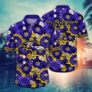 Baltimore Ravens NFL Hawaiian Shirt Trending For This Summer Customize Shirt Any Team