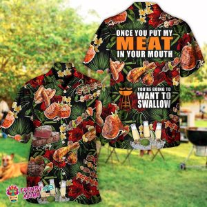 Bbq Meat Beer Once You Put My Meat In Your Mouth You’Re Going To Want To Swallow