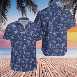 Beach Party Tropical Flamingo Hawaiian Shirt