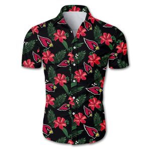 Beach Shirt Arizona Cardinals Hawaiian Shirt Short Sleeve For Summer Collection Trendy KLA