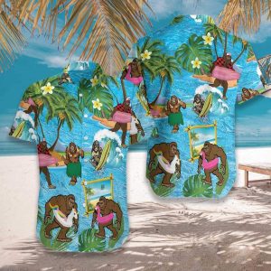 Beachside Bigfoot KLA Vibe The Ultimate Hawaiian Shirt Experience