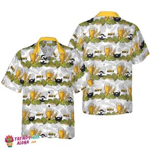 Beard Beer Hawaiian Shirt