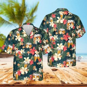 Beer Cheers Hawaii Shirt, Dad Bob T-Shirt