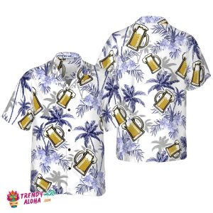 Beer Coconut Tree V1 Hawaiian Shirt