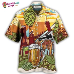 Beer Drinking It’S Beer Time Hawaiian Shirt – Trendy KLA