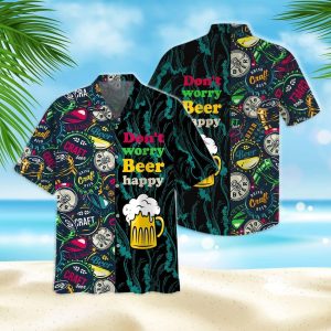 Beer Happy Trendy Hawaiian Shirt