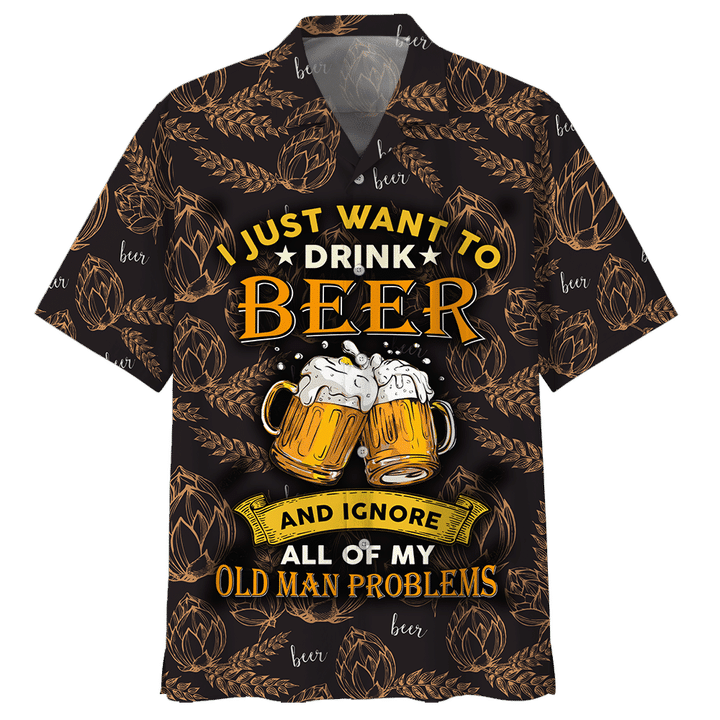 beer-hawaii-shirt-i-just-want-to-drink-beer-and-ignore-all-of-my-old-man-problems-oat-pattern-black-hawaiian-aloha-shirt-2477-balr5.png