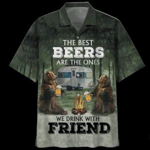 Beer Hawaiian Shirt The Best Beers Is The Ones We Drink With Friends KLA Shirt