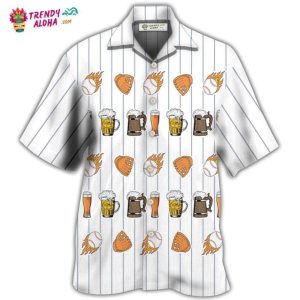 Beer I Like Beer And Baseball And Maybe 3 People Hawaiian Shirt – Trendy KLA