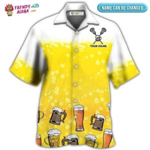 Beer I Like Beer My Lacrosse And Maybe 3 People Personalized Hawaiian Shirt – Trendy KLA