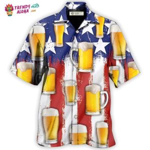 Beer Independence Day Happy Hawaiian Shirt – Trendy KLA