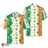 Beer Shamrock And Coin St Patrick’s Day Hawaiian Shirt