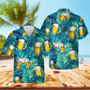 Beer Summer Trendy Hawaiian Shirt, Tap Clothing