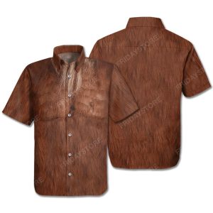 Bigfoot Hawaiian Shirt Bigfoot Costume Hawaii Shirt