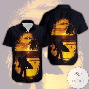 Bigfoot In The Sun Elegance Design Hawaiian Shirt Exclusive Tropical