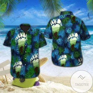 Bigfoot Theme Design Elegance Hawaiian Shirt Unique Tropical Collection
