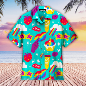Blue Lgbtq Funny KLA Hawaiian Shirts For Men & For Women |