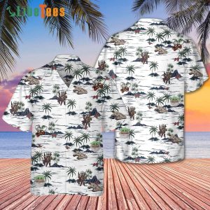 Boba Fett and Yoda Island Star Wars Hawaiian Shirt Ideal Gifts