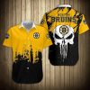 Boston Bruins Hawaii Shirt Skull – NHL