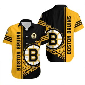 Boston Bruins Hawaiian Shirt Quarter Style – NHL