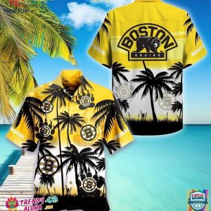 Boston Bruins Hockey KLA Beach Summer Hawaiian Unisex Shirt