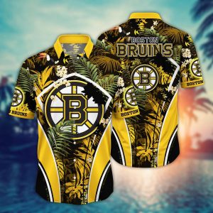 Boston Bruins NHL Hawaiian Shirt Leisure KLA Shirt