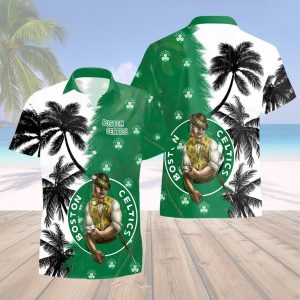 Boston Celtics Beach Summer 3D Hawaiian Shirt