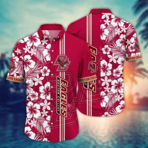 Boston College Eagles NCAA Hawaiian Shirt Beach Seasontime KLA Shirt