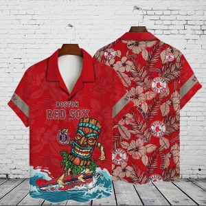 Boston Red Sox Custom All Over Print Hawaiian Shirt