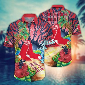 Boston Red Sox MLB Hawaiian Shirt Air Conditioningtime KLA Shirt