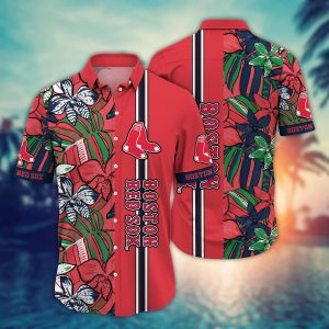 Boston Red Sox MLB Hawaiian Shirt Long Days International Tie Shirts