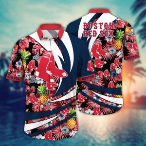 Boston Red Sox MLB Hawaiian Shirt Sandcastles KLA Shirt