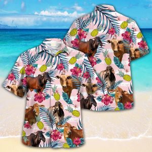 Brahman Trendy Hawaiian Shirt For Farm Lovers – Brahman Cow Trendy Hawaiian Shirt, Trendy Hawaiian Shirt For Men And Women