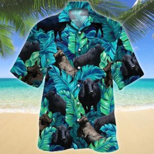 Brangus Cattle Lovers Trendy Hawaiian Shirt, Cow Trendy Hawaiian Shirt For Summer Gifts