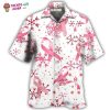 Breast Cancer Pink Ribbon Merry Christmas Hawaiian Shirt – Trendy KLA