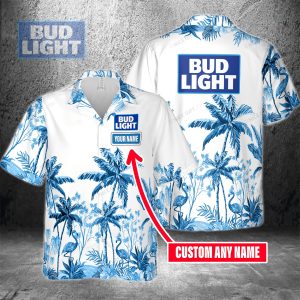 Bud Light Custom Hawaiian Shirt Name Personalized