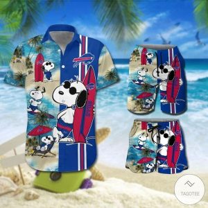 Buffalo Bills Snoopy Commemorative Edition Unique Hawaiian Shirt