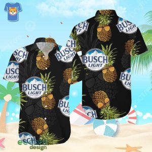 Busch Light Pineapple Hawaiian Shirt Best Summer Gift For Fans