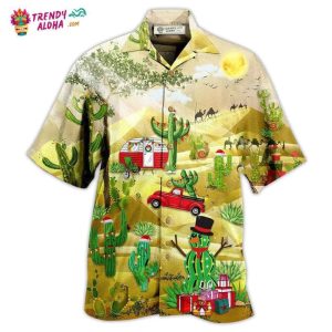 Cactus Christmas Life Is Better With A Cactus Hawaiian Shirt – Trendy KLA