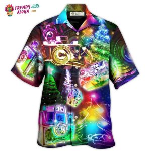 Camera Christmas Merry Everything Happy Always Hawaiian Shirt – Trendy KLA