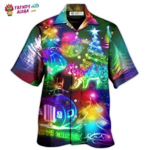 Camping Christmas Merry Everything Happy Always Hawaiian Shirt – Trendy KLA