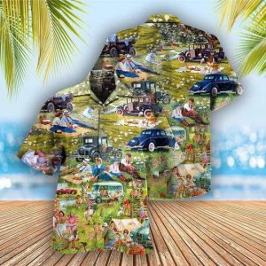 Camping It’s Picnic Time So Funny – Hawaiian Shirt