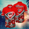 Carolina Hurricanes NHL Hawaiian Shirt Custom Sun-Up KLA Shirt