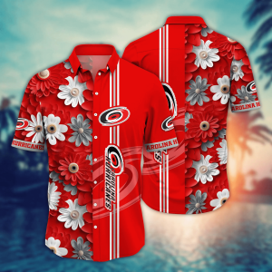 Carolina Hurricanes NHL Hawaiian Shirt Heat The Sport Of Two Halves Shirts