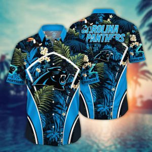 Carolina Panthers NFL Hawaiian Shirt Parasols KLA Shirt