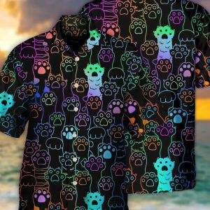 Cat Cutie Little Paw – Trendy Hawaiian Shirt, Gift For Summer, Gifts For Bachelor Party, Hawaiian Set Gift, Gift For Family, Hawaii Style.
