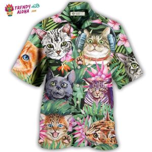 Cat Is My Life Funny Hawaiian Shirt – Trendy KLA